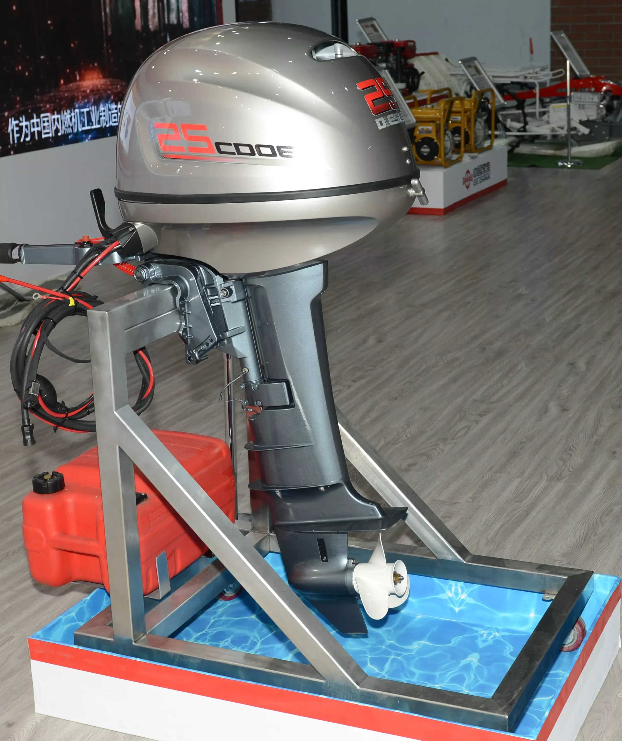 D25 Marine Diesel Outboard Engine